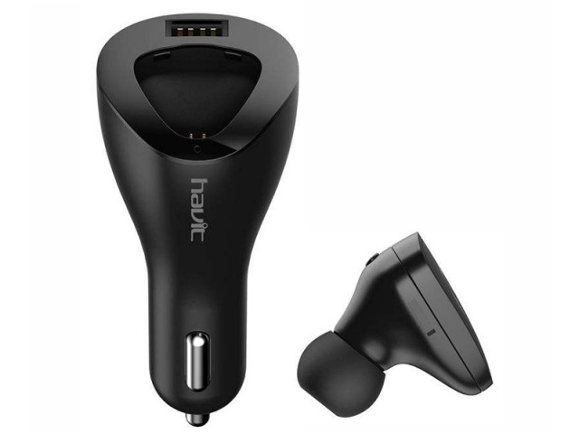 شارژر فندکی و هندزفری بی سیم  هویت مدل HV-H965BT