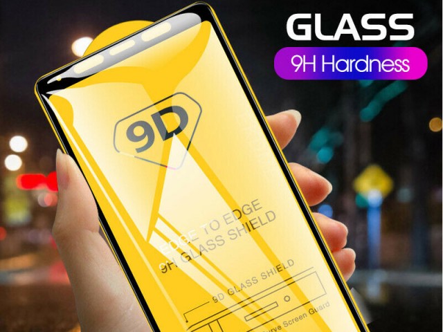 محافظ صفحه نمايش مدل 9D مناسب برای گوشی موبايل سامسونگ A8