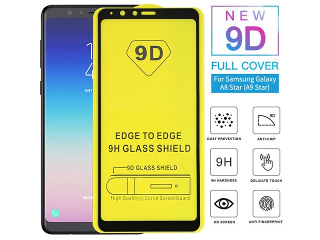 محافظ صفحه نمايش مدل 9D مناسب برای گوشی موبايل سامسونگ J6