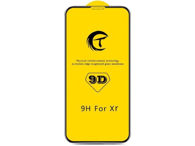 محافظ صفحه نمايش مدل 9D مناسب برای گوشی موبايل آیفون Xr