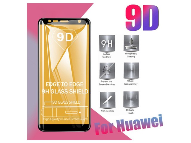 محافظ صفحه نمايش مدل 9D مناسب برای گوشی موبايل هوآوی Honor 10 Lite