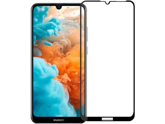 محافظ صفحه نمايش مدل 9D مناسب برای گوشی موبايل هوآوی Y6 2019