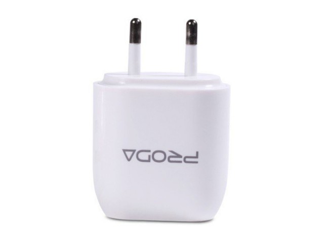 شارژر دیواری ریمکس پرودا مدل RP-U21 بهمراه کابل شارژ MicroUSB