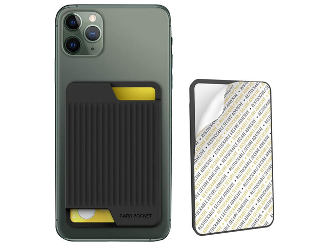 جا کارتی سیلیکونی موبایل آها استایل مدل Silicone Card Pocket PT169