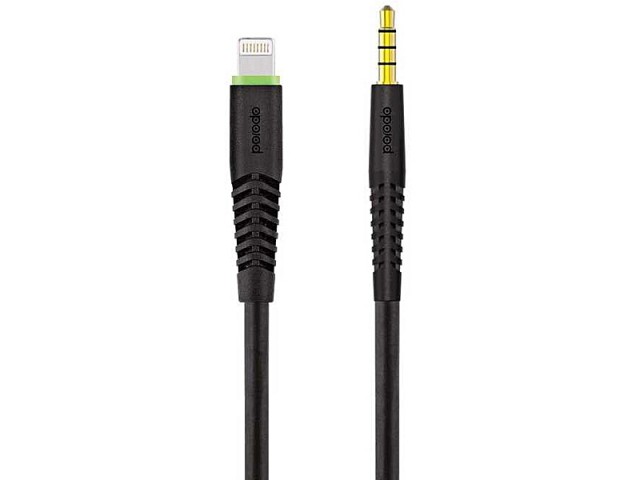 مبدل لایتنینگ به جک 3.5mm صدا پرودو مدل PD-MBJ150LX-WT