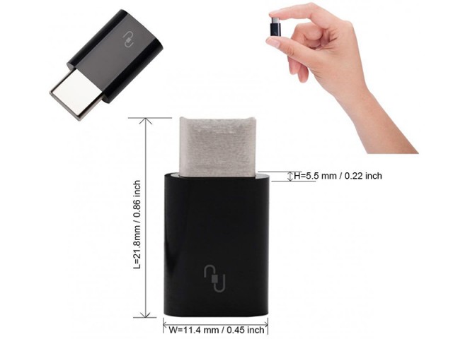 مبدل MicroUSB به Type-C شیائومی مدل mi4c
