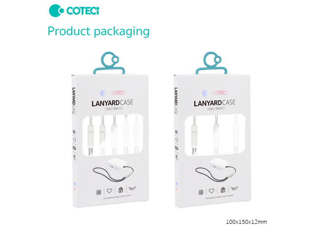 قیمت بند آویز ایرپادز پرو چندمنظوره کوتتسی Coteetci Air Pods Pro Lanyard 86011 (5 pcs)