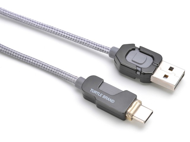 کابل تبدیل USB به Type-C ترتل مدل TB0054 Round Cord Cable به طول 1.2 متر