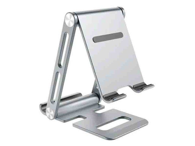 هولدر گوشی موبایل و تبلت دو طرفه تاشو کوتتسی Coteetci SD-53 Aluminum Alloy 2 in 1 Folding Bracket 51012