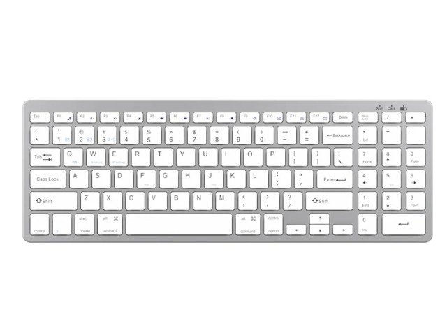 کیبورد بی سیم سه حالته کوتتسی Coteetci Three-mode wireless keyboard 84007