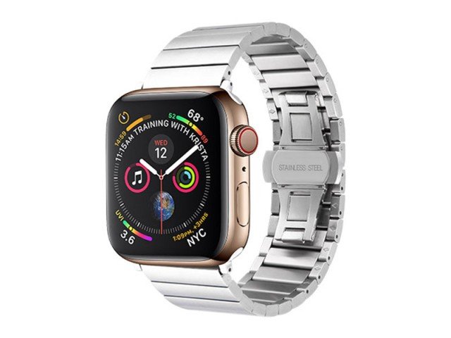 بند اپل واچ سری 1/2/3/4 استیل کوتتسی Cottetci W25 Stainless Steel Apple Watch Band 42/44 mm WH5238-BK