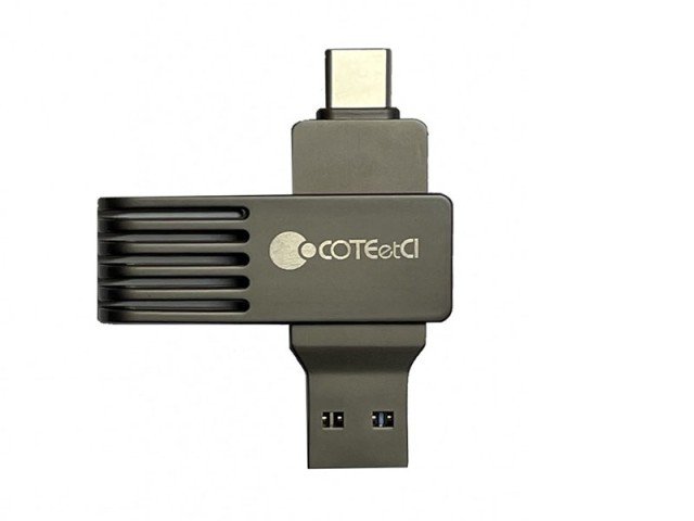 فلش مموری تایپ سی دو کاره  کوتچی مدل Type-C & USB-A High Speed Flash Drive  CS8833 با ظرفیت 128 گیگ