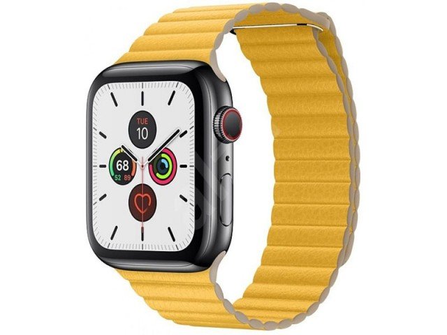 بند اپل واچ 42/44 میلی‌متری سری 1/2/3/4/5 کوتتسی Cottetci W7 leather back loop band WH5206-BK