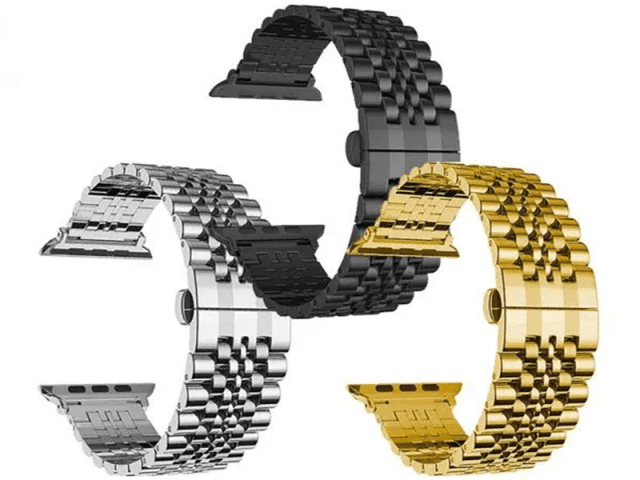 بند استیل اپل واچ 42 و 44 میلی‌متری ضدزنگ کوتتسی Coteetci W27 Stainless Steel APPLE WATCH BAND WH5242