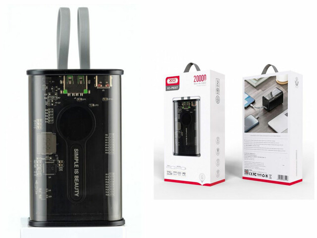 پاوربانک 22.5 وات 20000 ایکس او XO PB-307 20000 mAh USB/Type-C Powerbank