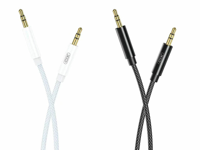 کابل انتقال صدا دو سر جک 3.5 میلی متری یک متری ایکس او XO NB-R211C Cable Adapter Aux Cable Jack