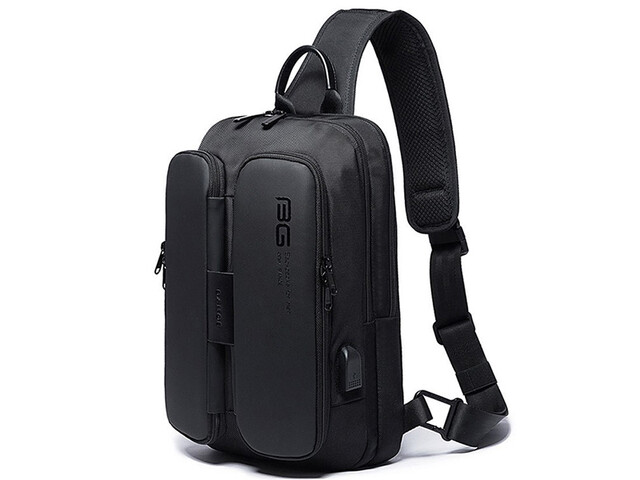 کوله پشتی تک بند یو اس بی دار بنج BANGE BG-7079 Multi-function Men's Crossbody Bag Backpack