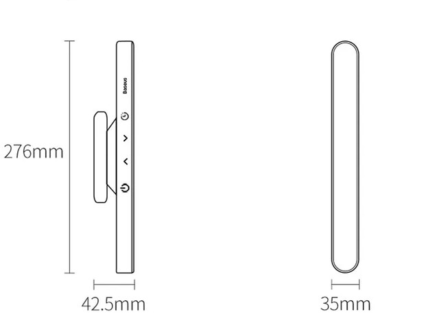 چراغ مطالعه مغناطیسی بیسوس Baseus Magnetic Stepless Dimming Charging Desk Lamp