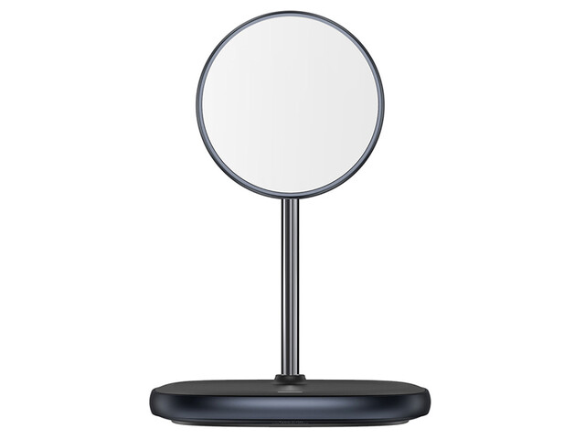 هولدر و شارژر وایرلس بیسوس Baseus Swan 2-in-1 Wireless Magnetic Charger 20W WXSW-C01
