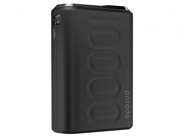 پاوربانک شارژ سریع پورودو Porodo PD Power Bank 10000mAh 20W PD-1092-BK