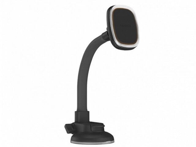 پایه نگه‌دارنده مغناطیسی موبایل داخل خودرو پورودو Porodo Magnetic Car Flexible-Neck Mount Holder PD-FLXMU2-GY