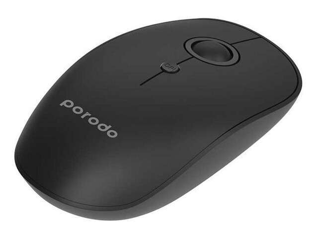 ماوس بلوتوث پورودو Porodo 2 in 1 Wireless Bluetooth Mouse PD-WM24BT-BK
