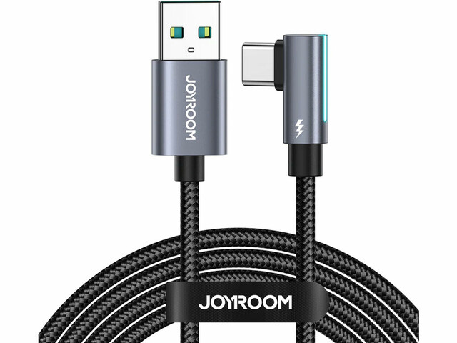 کابل شارژ سریع گیمینگ یو اس بی به لایتنینگ 2.4 آمپر 2 متری جویروم JOYROOM S-AL012A17 USB to iPhone 2.4A Fast Charge Cable