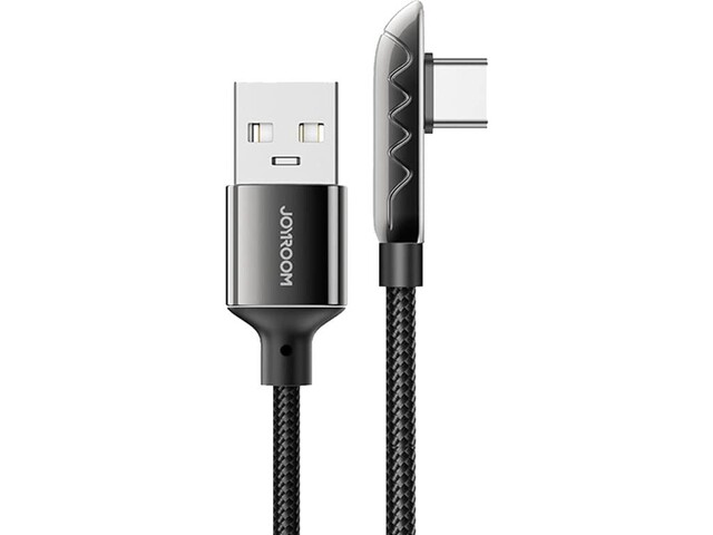 کابل شارژ سریع گیمینگ یواس‌بی به تایپ‌سی 1.2 متری جویروم JOYROOM 2.4A USB to Type-c Cable S-1230K3