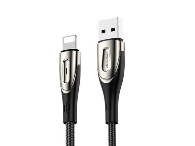 کابل شارژ و انتقال داده  لایتنینگ جویروم  Joyroom S-M411 USB to Lightning Cable 2.4A 3m