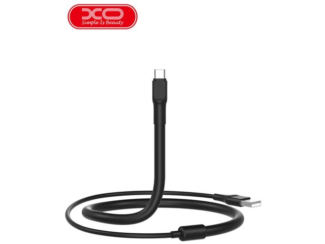 کابل شارژ و انتقال داده یواس‌بی به میکرو 1.2 متری با براکت قابل تغییر شکل ایکس‌او XO Fast Charge Micro Cable NB195