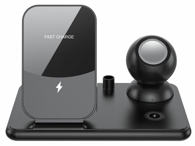 شارژر بی‌ سیم چهار کاره 15 وات ایکس‌او XO wireless charger W58 4in1 15W