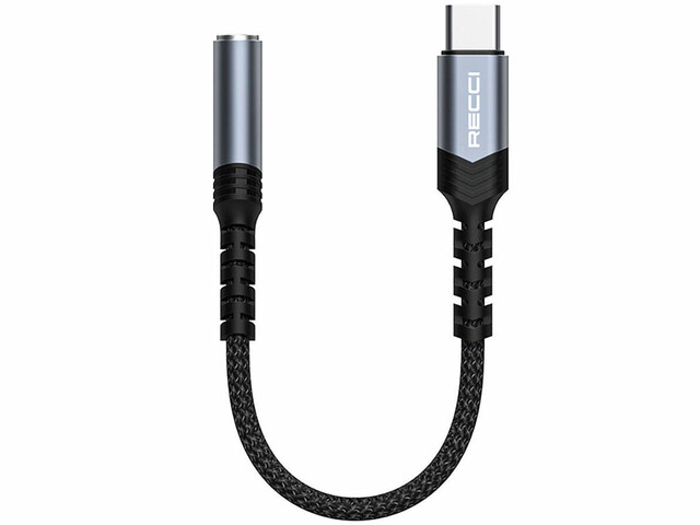 کابل صوتی و مبدل تایپ سی به درگاه 3.5 میلی متری صدای رسی RDS-A25