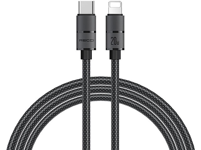 کابل شارژ سریع تایپ سی به لایتنینگ 20 وات 2 متری رسی RS12CL