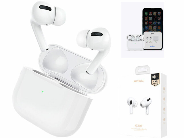 هندزفری بی سیم استریو رسی Recci G30T hands free true wireless in-ear earphones Bluetooth