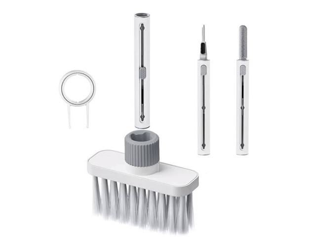 کیت تمیزکننده 5 کاره هندزفری بی سیم و کیبورد گرین لاین Green Lion 5 in 1 Multifunctional Cleaning Brush