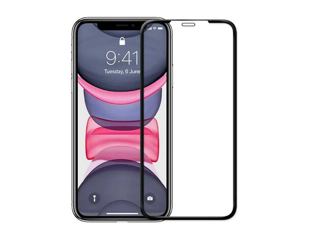 محافظ صفحه نمایش شیشه ای آیفون گرین Green iphone 11/XR 3D Curved Round Edge Glass
