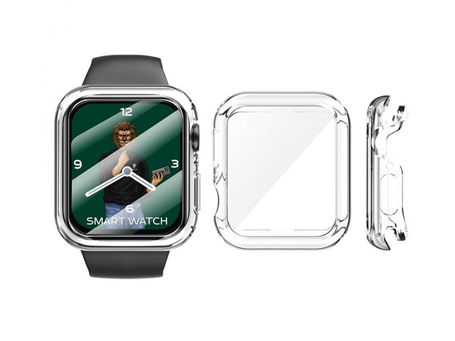 محافظ صفحه نمایش شیشه ای و قاب اپل واچ 45 میلی‌متری گرین Green Apple Watch 45mm Guard Pro Case &amp; Glass