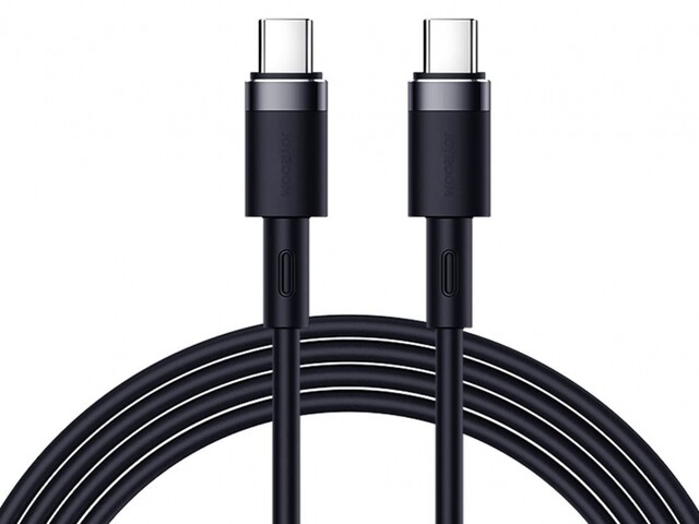 کابل شارژ و انتقال داده سیلیکونی تایپ سی به تایپ سی جویروم Joyroom Silicone Data Cable 1.2M S-1230N9