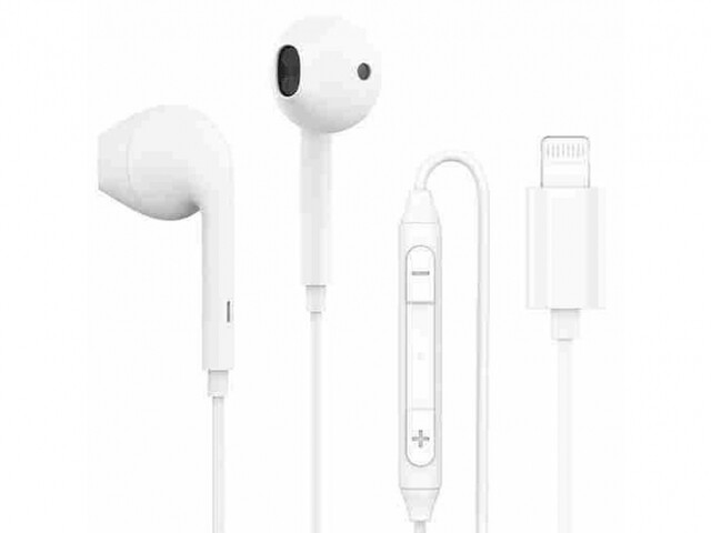 هندزفری سیمی لایتنینگ جویروم JOYROOM Ben Series Lightning earphone JR-EP4