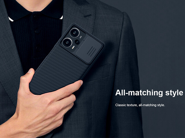 خرید قاب شیائومی ردمی نوت 12 توربو و پوکو F5 نیلکین Nillkin Xiaomi Redmi Note 12 turbo/Poco F5 CamShield Pro Case