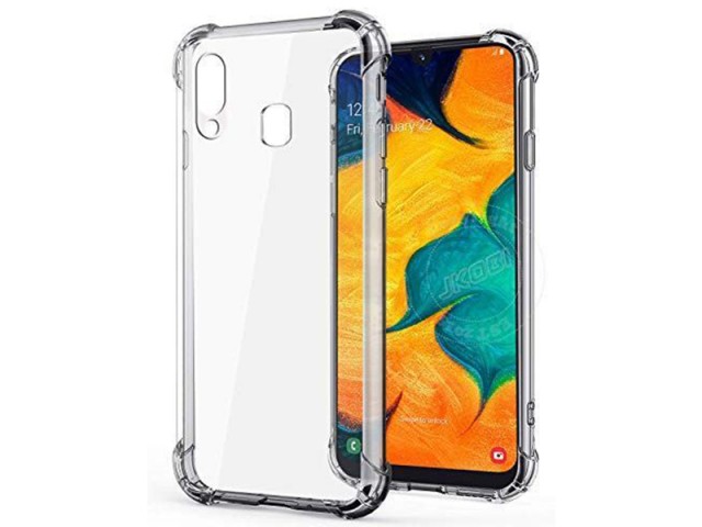 کاور ژله ای مدل Shockproof Corner TPU مناسب برای گوشی موبایل سامسونگ A40