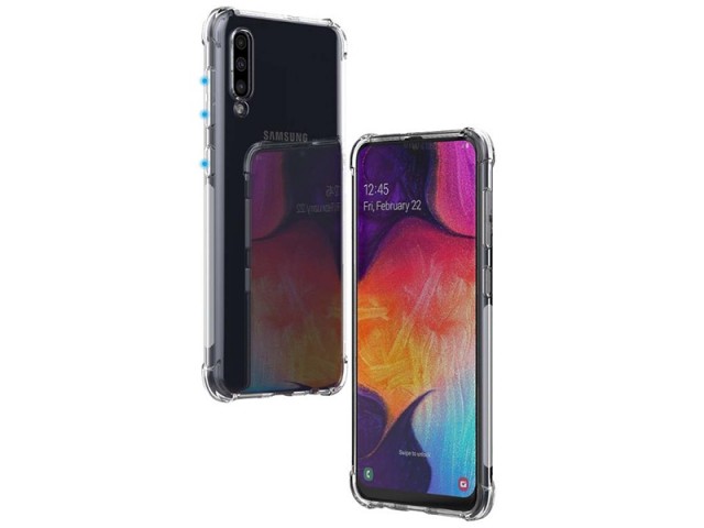 کاور ژله ای مدل Shockproof Corner TPU مناسب برای گوشی موبایل سامسونگ A50
