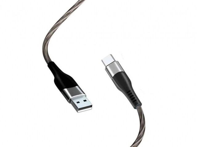 کابل شارژ سریع یواس‌بی به تایپ ‎سی یک متری ایکس‌او XO Automatic power off Streamwr USB cable for Type-c NB158