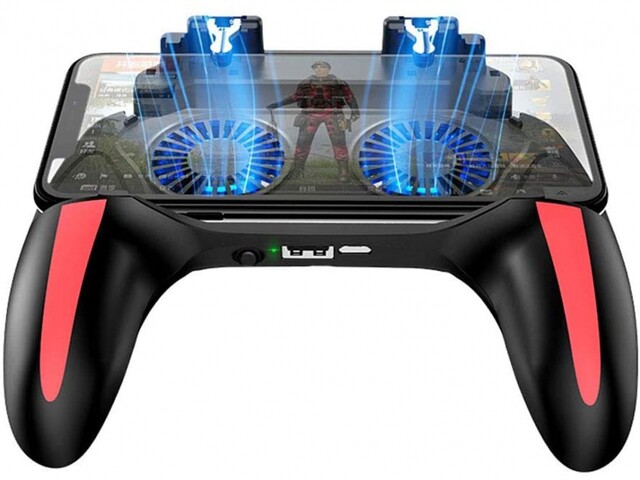 دسته بازی پاوربانک دار با فن خنک‌کننده ایکس‌او XO cooling Gamepad XO-H10