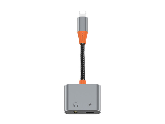 بهترین مبدل صوتی  لایتنینگ به Aux ویوو Wiwu LT07 Lightning To 3.5mm Aux Converter Audio Adapter