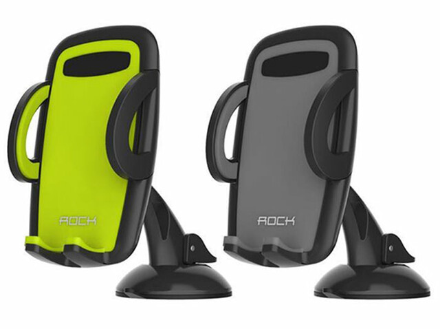 پایه نگهدارنده گوشی موبایل راک Rock Deluxe Windshield Phone Holder