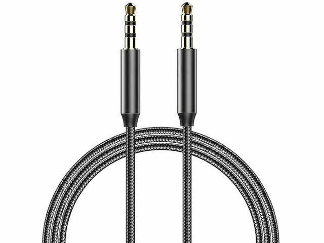کابل انتقال صدای 3.5 میلی‌متری یک متری رسی Recci RH01 3.5mm Aux Audio Cable