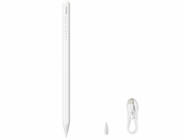 قلم لمسی آیپد بیسوس Baseus Smooth Writing Active Wireless Stylus with LED Indicators BS-PS006-