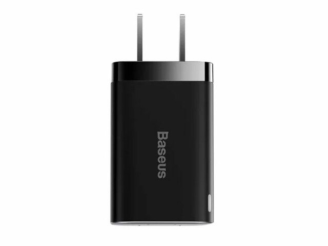 شارژر دیواری تایپ سی و یو اس بی 30 وات بیسوس Baseus Super Si Pro USB wall charger CCSUPP-D01