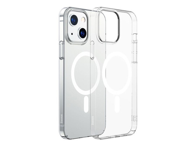 قاب محافظ مگنتی آیفون 12 / 12 پرو بیسوس Baseus Apple iPhone 12 / 12 Pro Crystal Magnetic Case ARJT000602